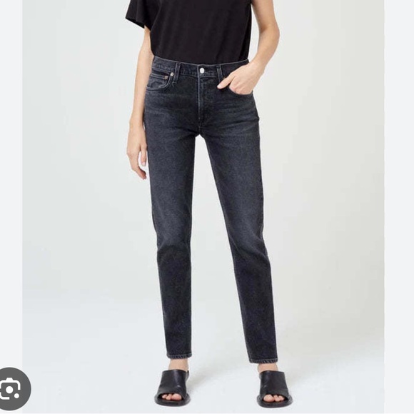 Agolde Denim - Agolde Lyle Grey High Rise Jeans size 25